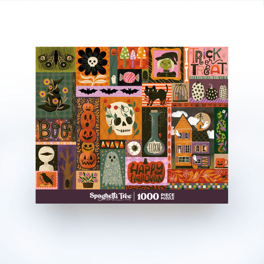 Happy Halloween 1000 Pc Puzzle