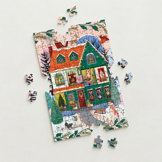 Home for the Holidays 150 Pc Mini Puzzle