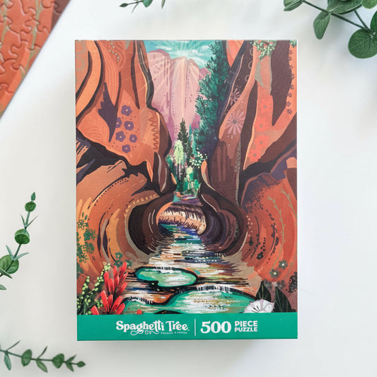 Zion Wilderness 500 Piece Zion National Park Utah Puzzle