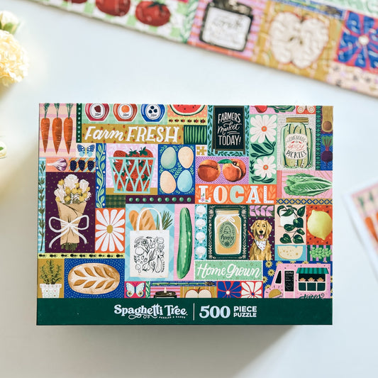 Farmers Market 500 Pc Puzzle