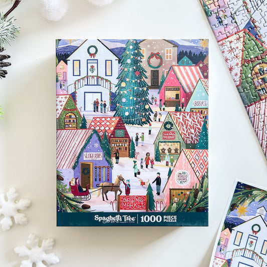 Christmas Market 1000 Pc Puzzle
