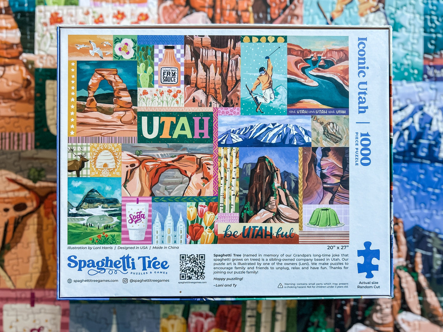 Iconic Utah 1000 Pc Puzzle