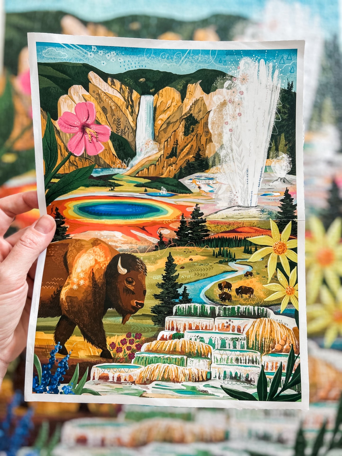 Yellowstone 1000 Pc Puzzle