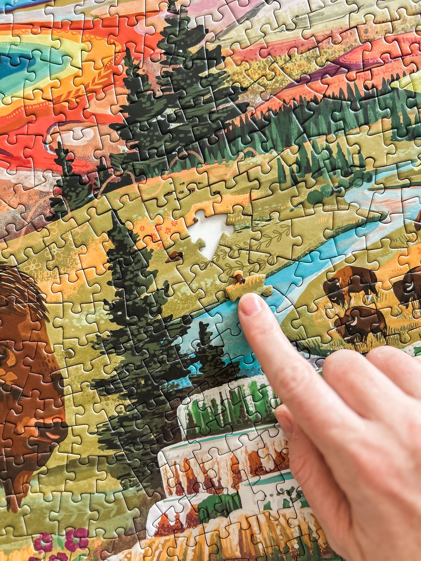 Yellowstone 1000 Pc Puzzle