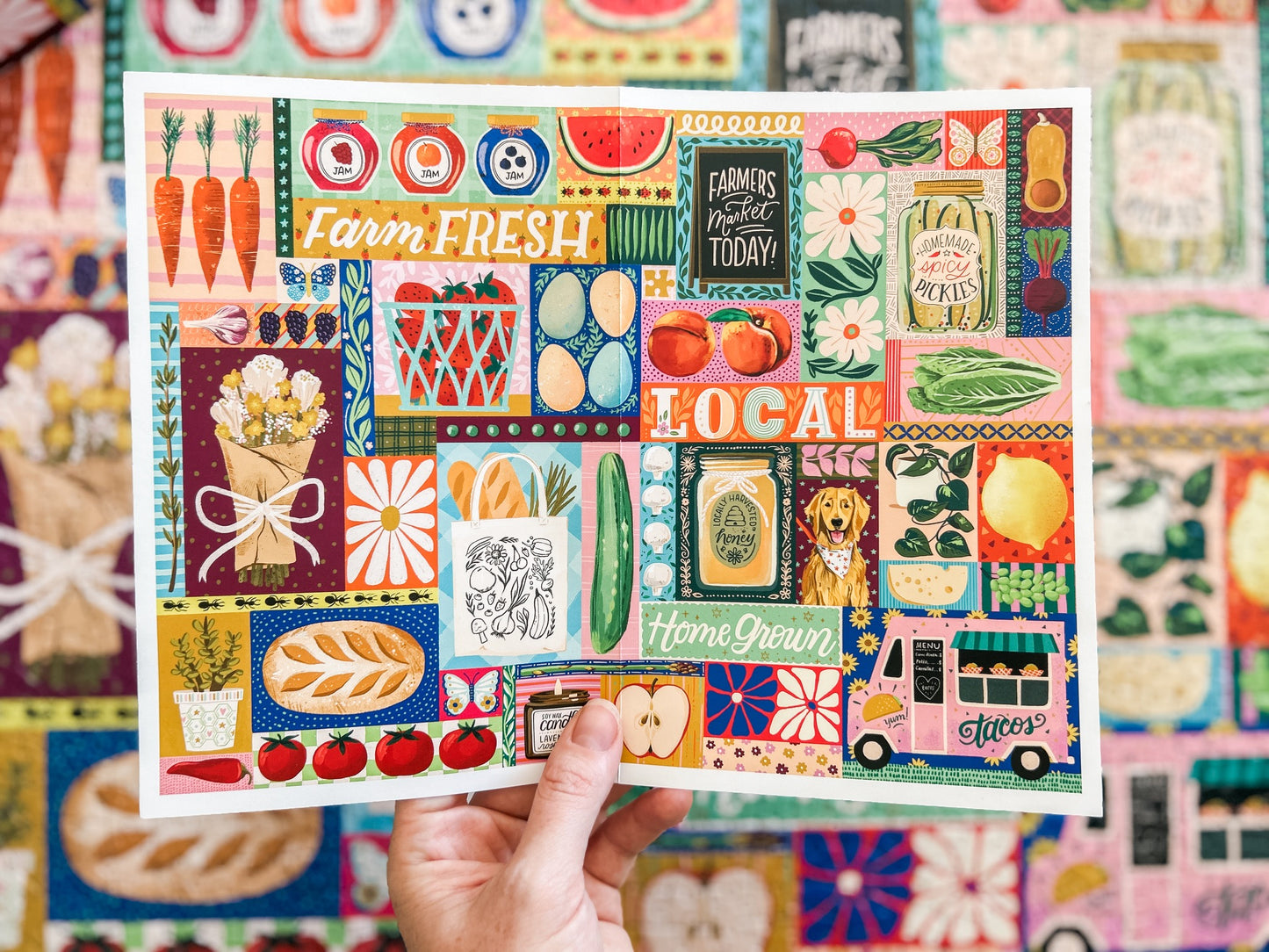 Farmers Market 1000 Pc Puzzle
