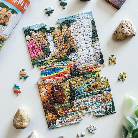 Yellowstone 150 Pc Mini Puzzle