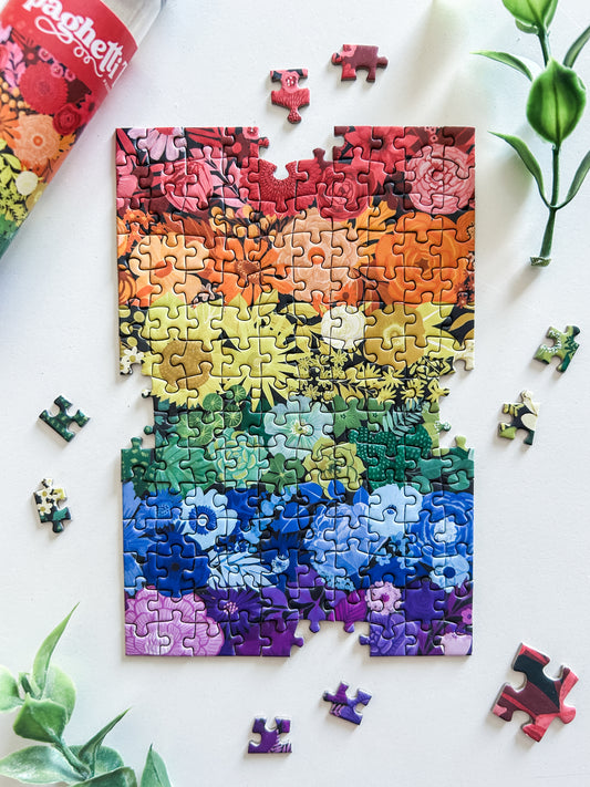 Rainbow Garden 150 Pc Mini Puzzle