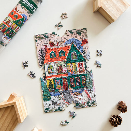 Home for the Holidays 150 Pc Mini Puzzle