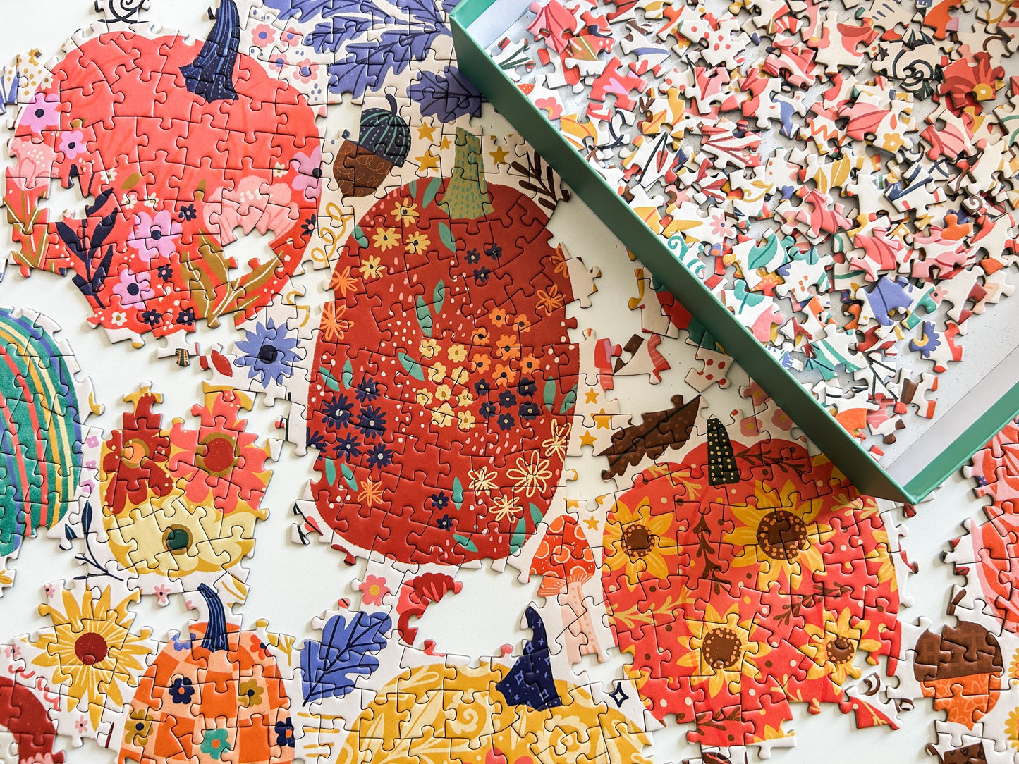 Patchwork Pumpkins 1000 Pc Puzzle