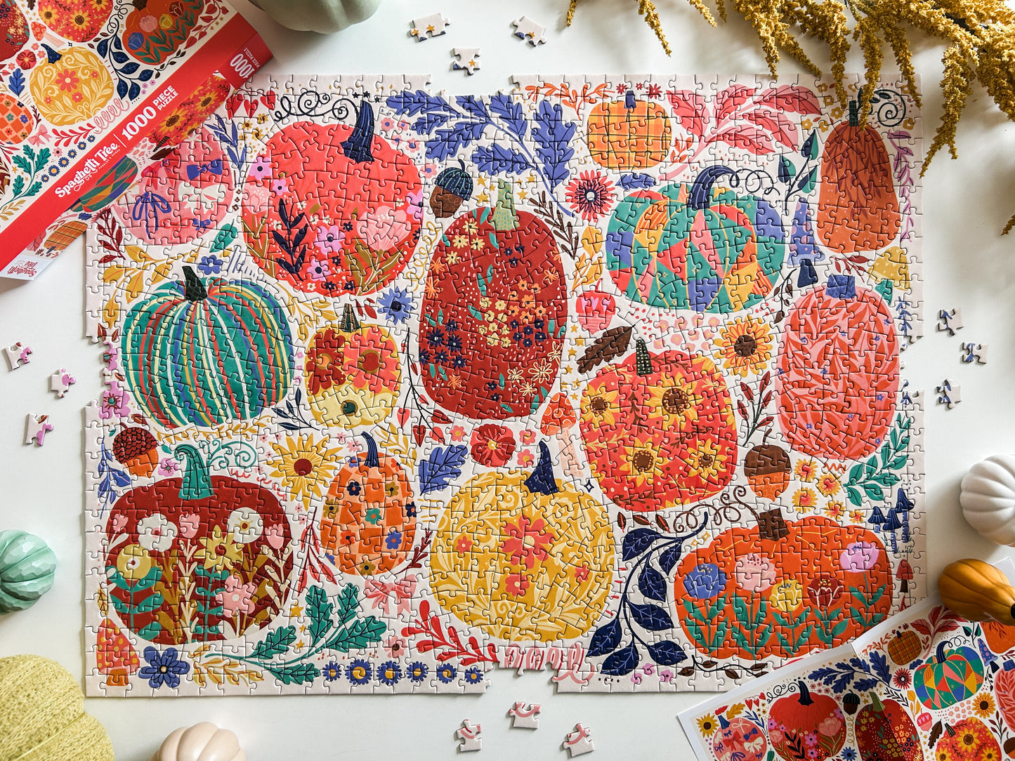 Patchwork Pumpkins 1000 Pc Puzzle