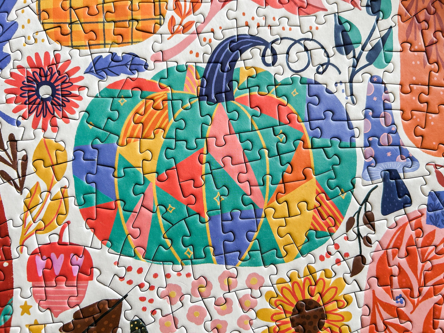 Patchwork Pumpkins 1000 Pc Puzzle