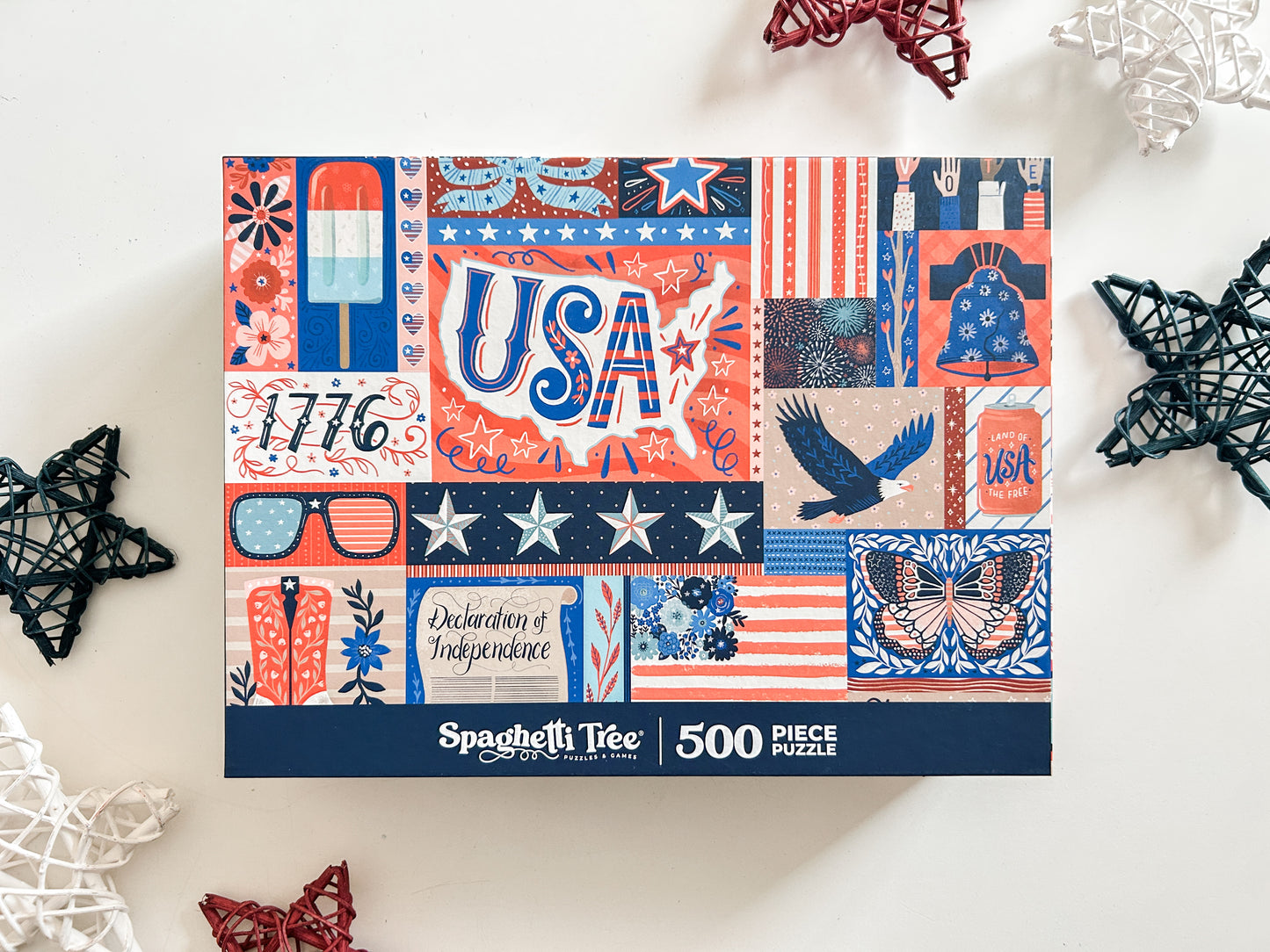*PREORDER* Red, White & Blue 500 Pc Puzzle