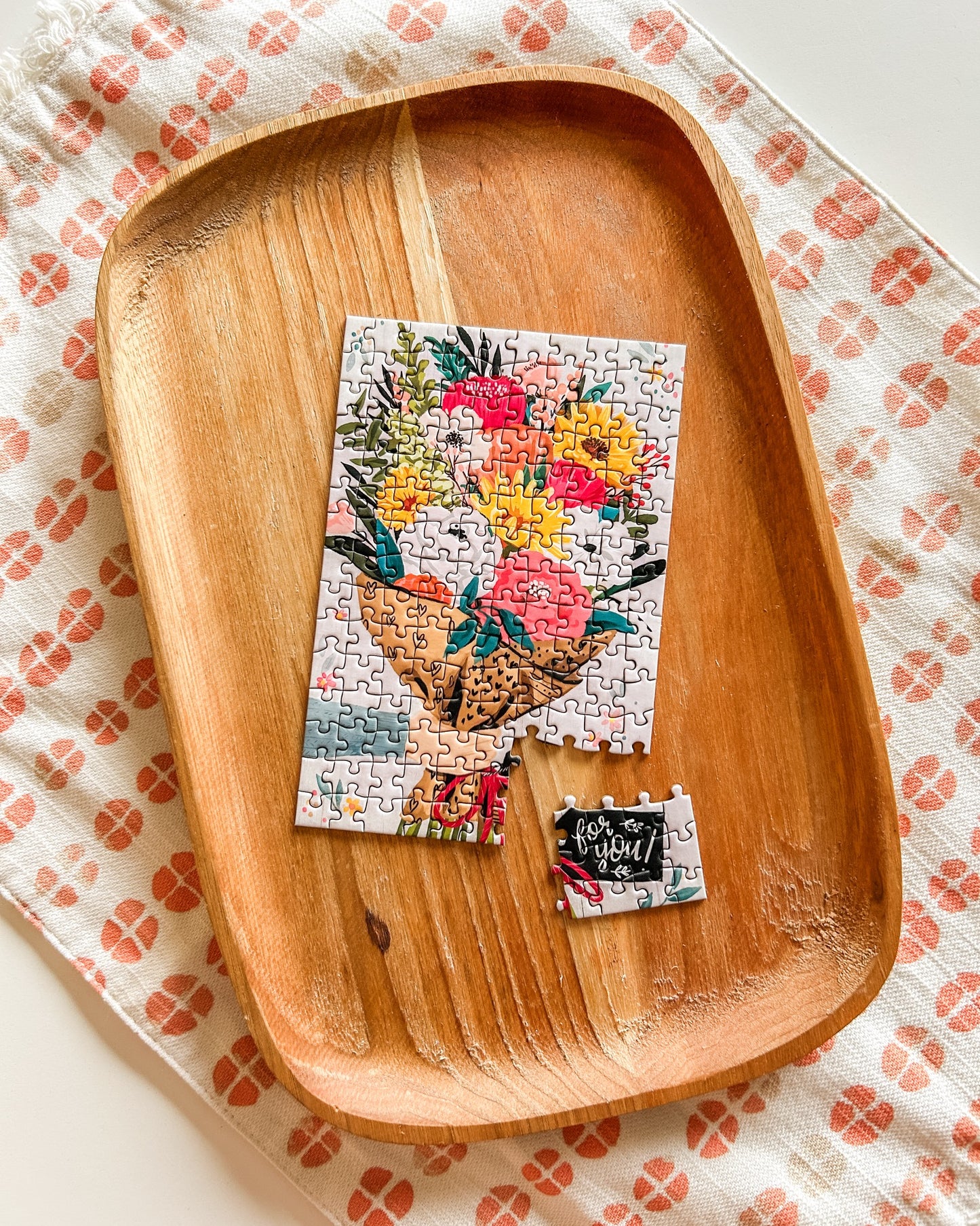 Flowers for You 150 Pc Mini Puzzle