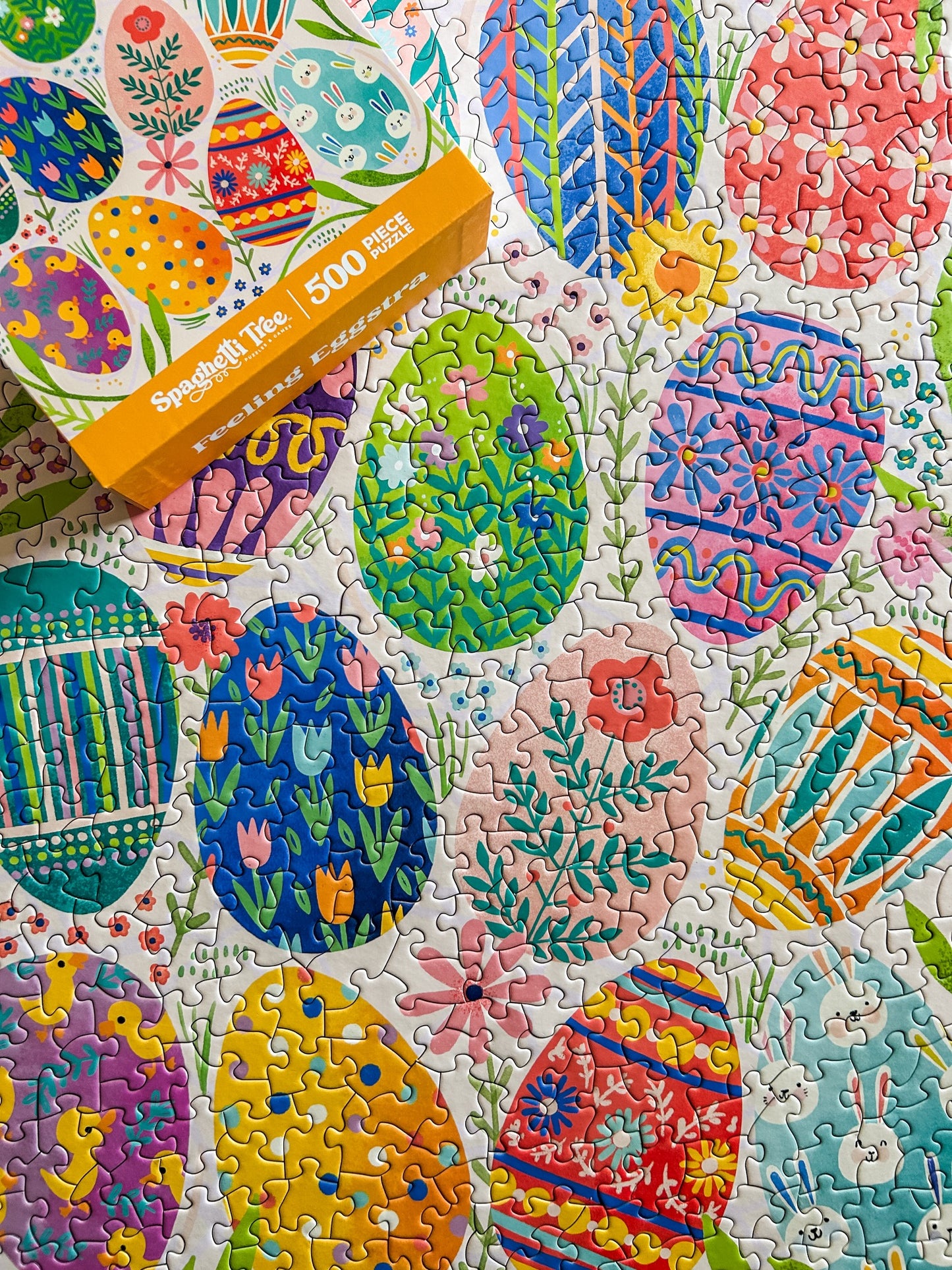 Feeling Eggstra 500 Piece Easter Egg Puzzle