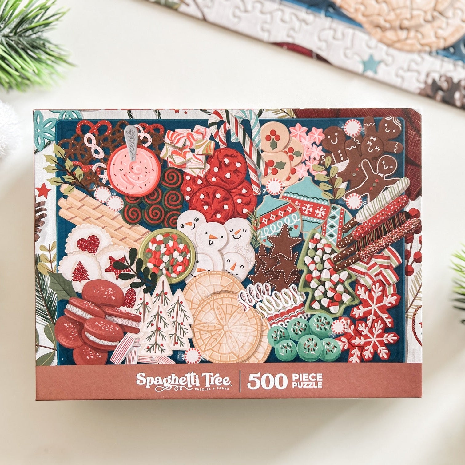 Kit 6 tagliapasta e 20 card creative cookies puzzle - Decora