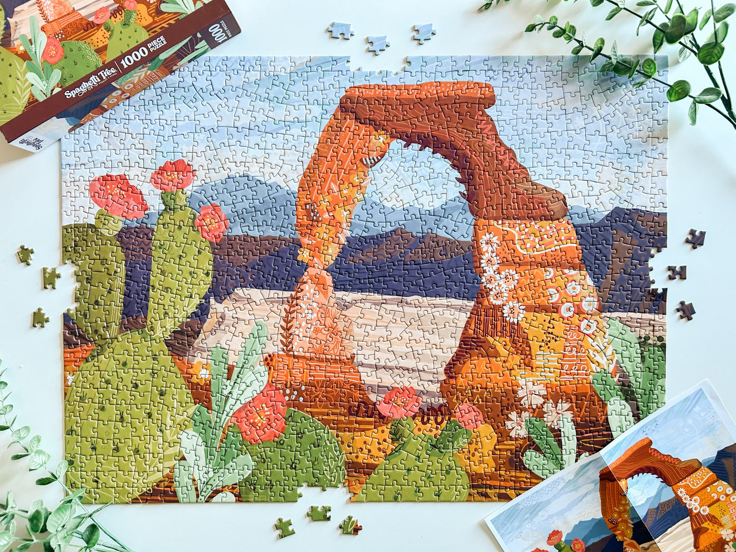 Delicate work of Arch 1000 Pc Puzzle