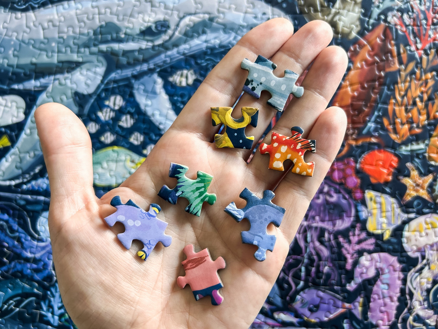 Ocean Creatures 1000 Pc Puzzle