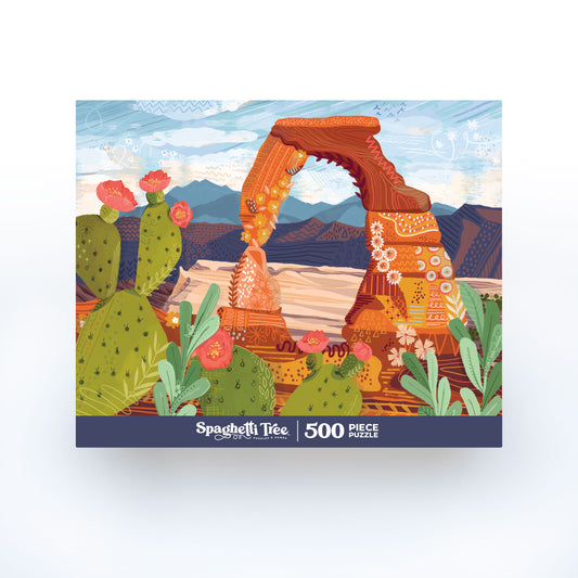 Delicate Work of Arch 500 Pc Puzzle