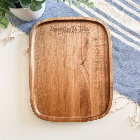 Wooden Puzzle Tray