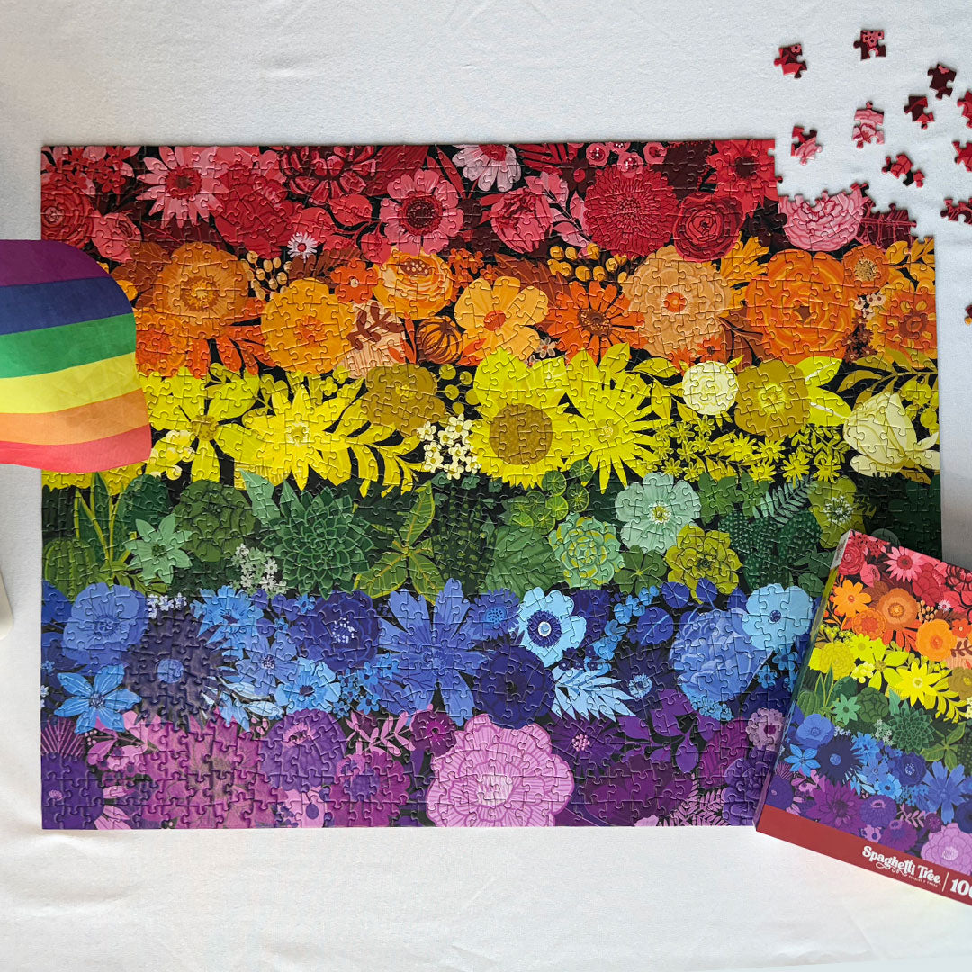 Rainbow Garden 1000 Pc Puzzle