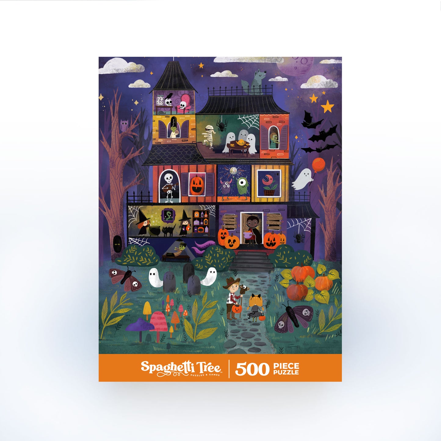 Spooky Manor 500 Piece Halloween Puzzle