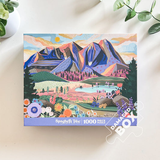 Mountains & Valleys 1000 Pc Puzzle *DAMAGED BOX*