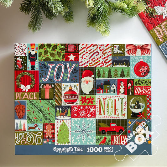Merry Medley 1000 Pc Puzzle *DAMAGED BOX*