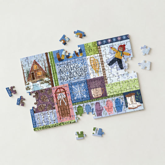 Winter Wonderland 150 Pc Mini Puzzle