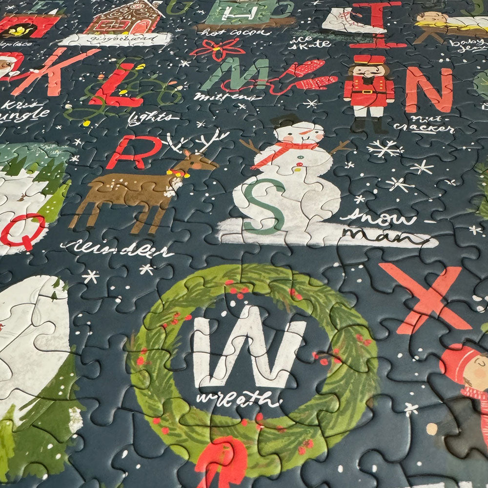 ABC's of Christmas 500 Pc Puzzle