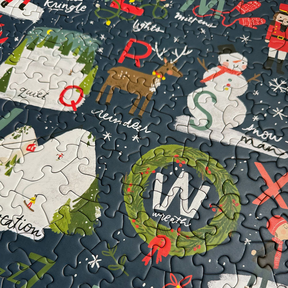 ABC's of Christmas 500 Pc Puzzle