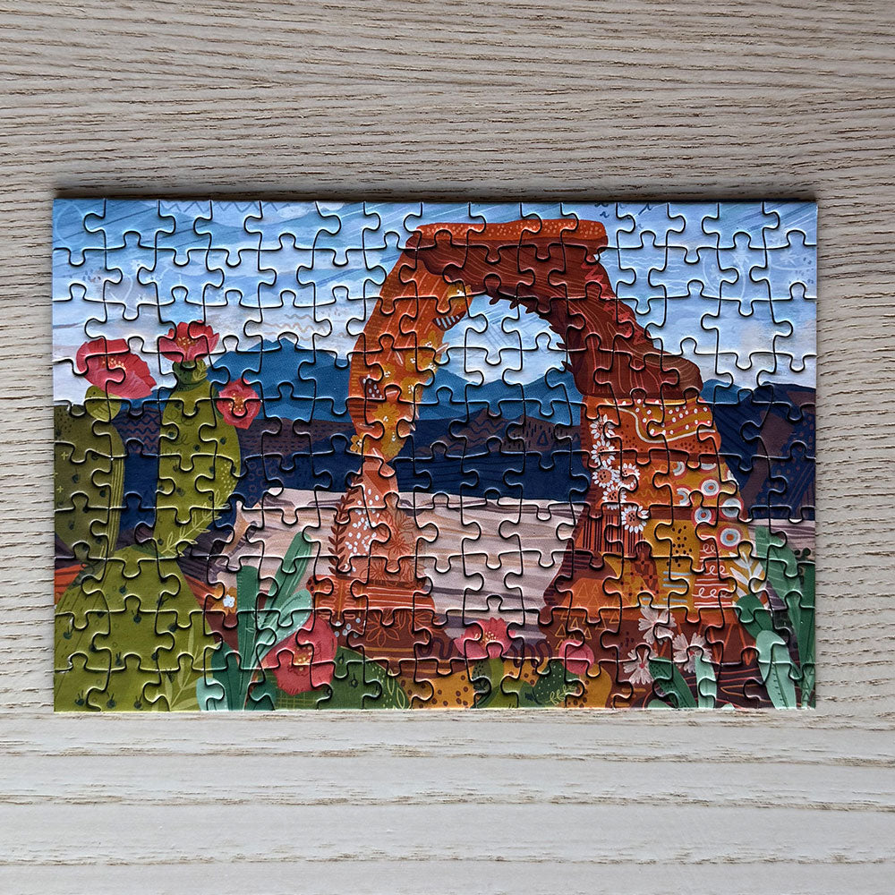 Delicate Work of Arch 150 Pc Mini Puzzle