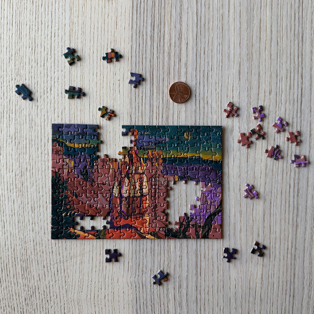 Bryce at Night 150 Pc Mini Puzzle