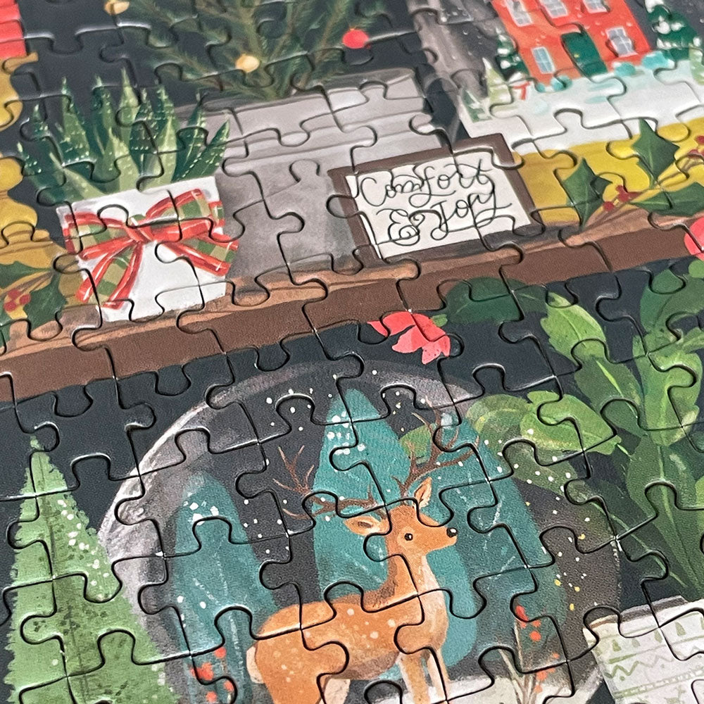 Deck the Shelves 150 Pc Mini Puzzle