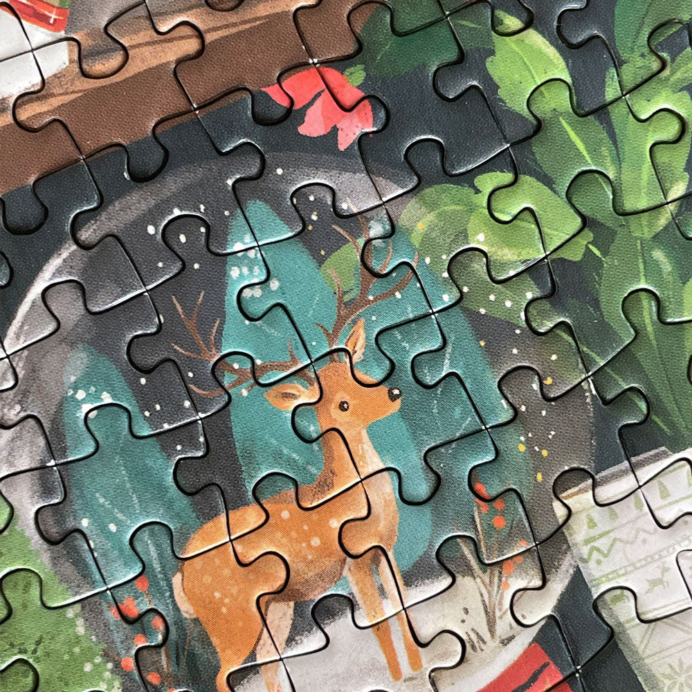 Deck the Shelves 150 Pc Mini Puzzle