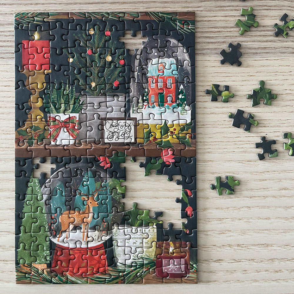 Deck the Shelves 150 Pc Mini Puzzle