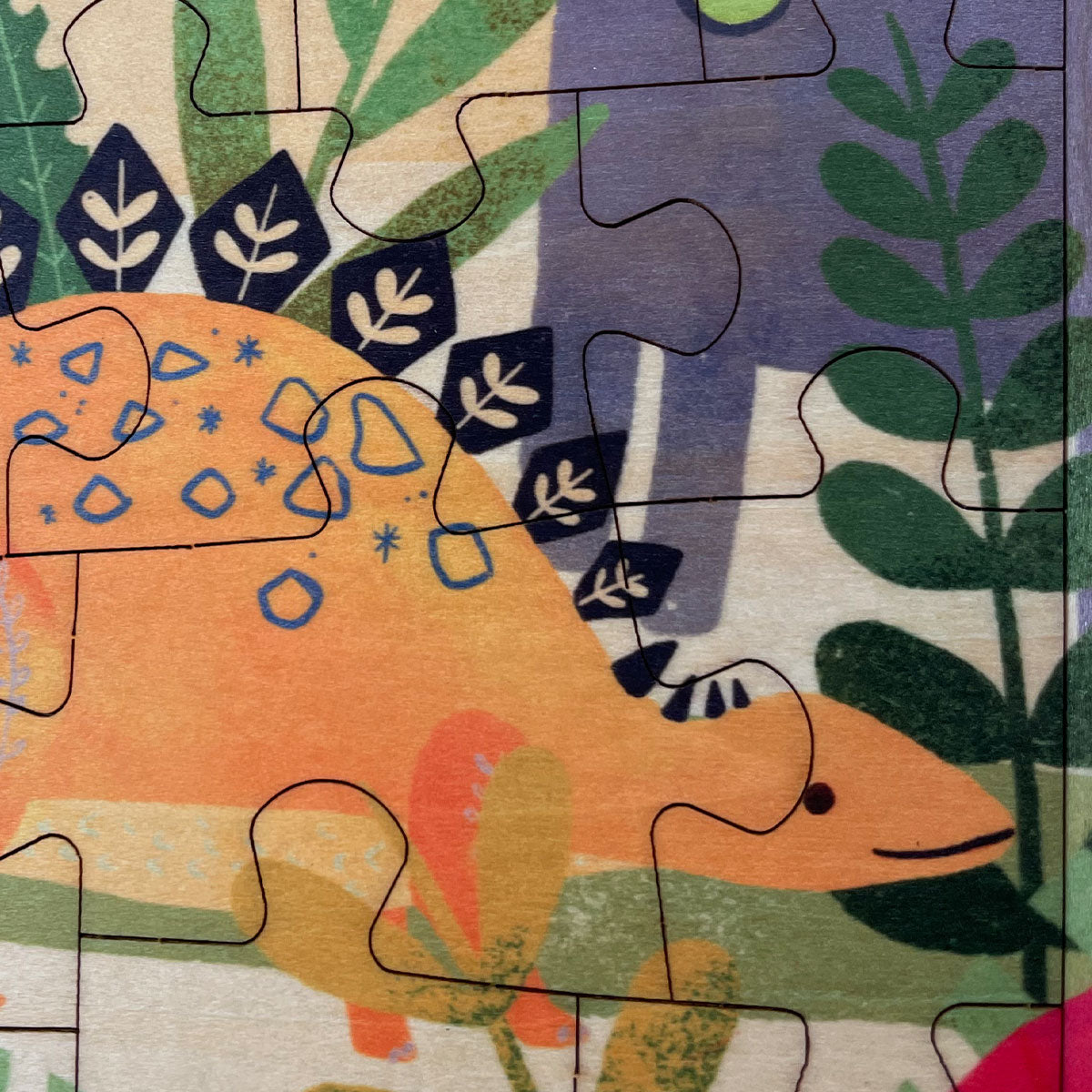 Jurassic Pals Wood Puzzle