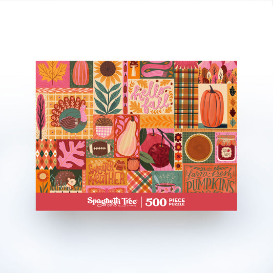 Sweater Weather 500 Piece Fall Puzzle