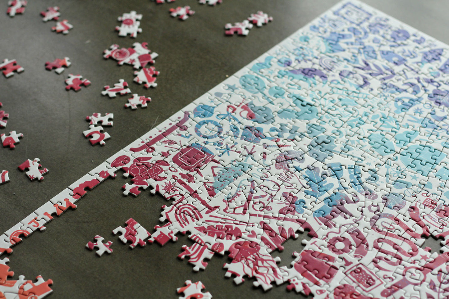 Stuff and Things in Color 1000 Pc Puzzle
