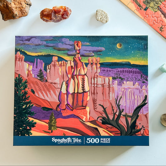 Bryce at Night 500 Pc Puzzle