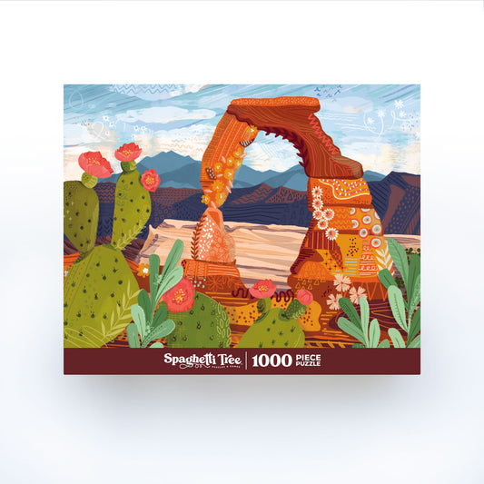 Delicate work of Arch 1000 Pc Puzzle