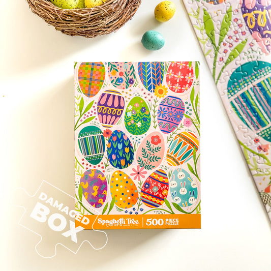 Feeling Eggstra 500 Piece Easter Egg Puzzle *DAMAGED BOX*