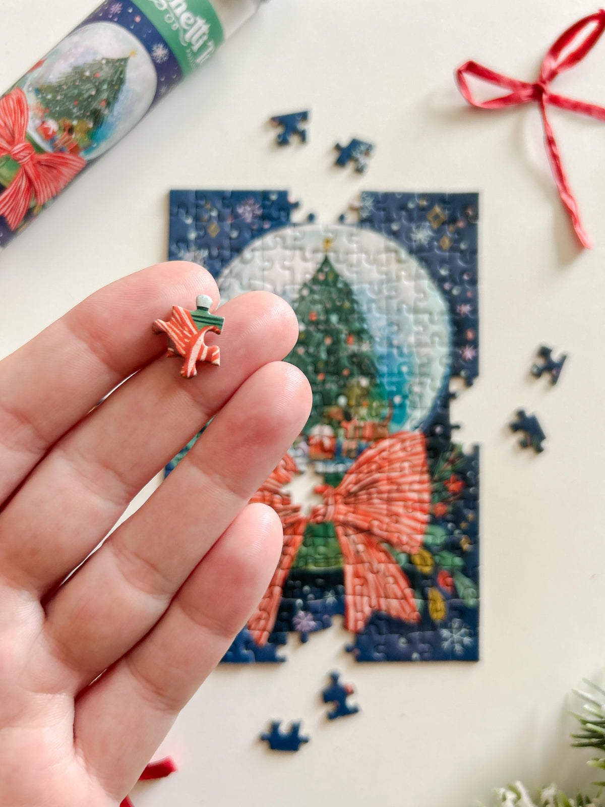 Tied Up with a Bow 150 Pc Mini Puzzle
