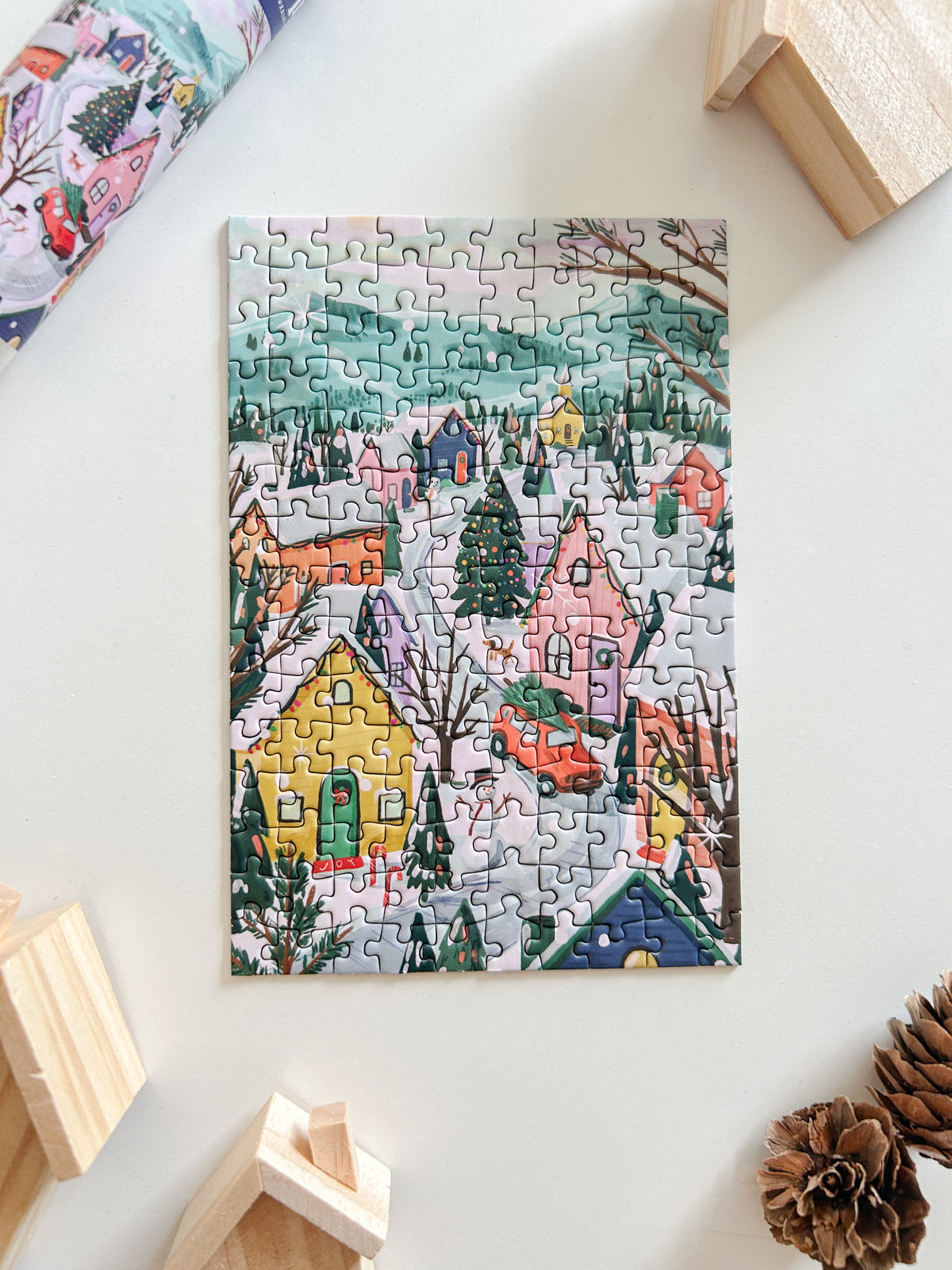 Snowy and Bright 150 Pc Mini Puzzle