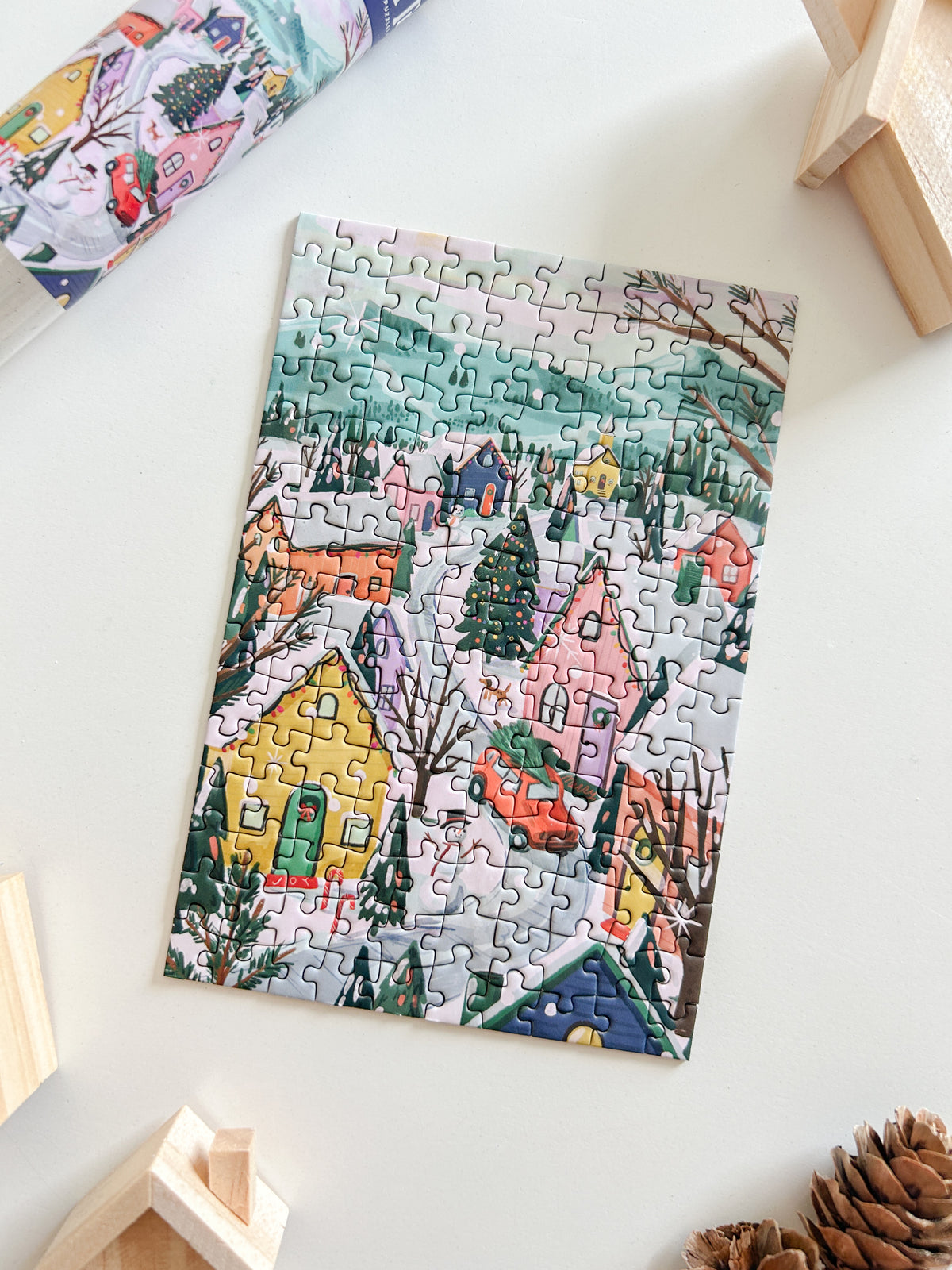 Snowy and Bright 150 Pc Mini Puzzle