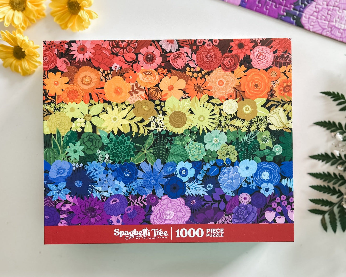 Rainbow Garden 1000 Pc Puzzle