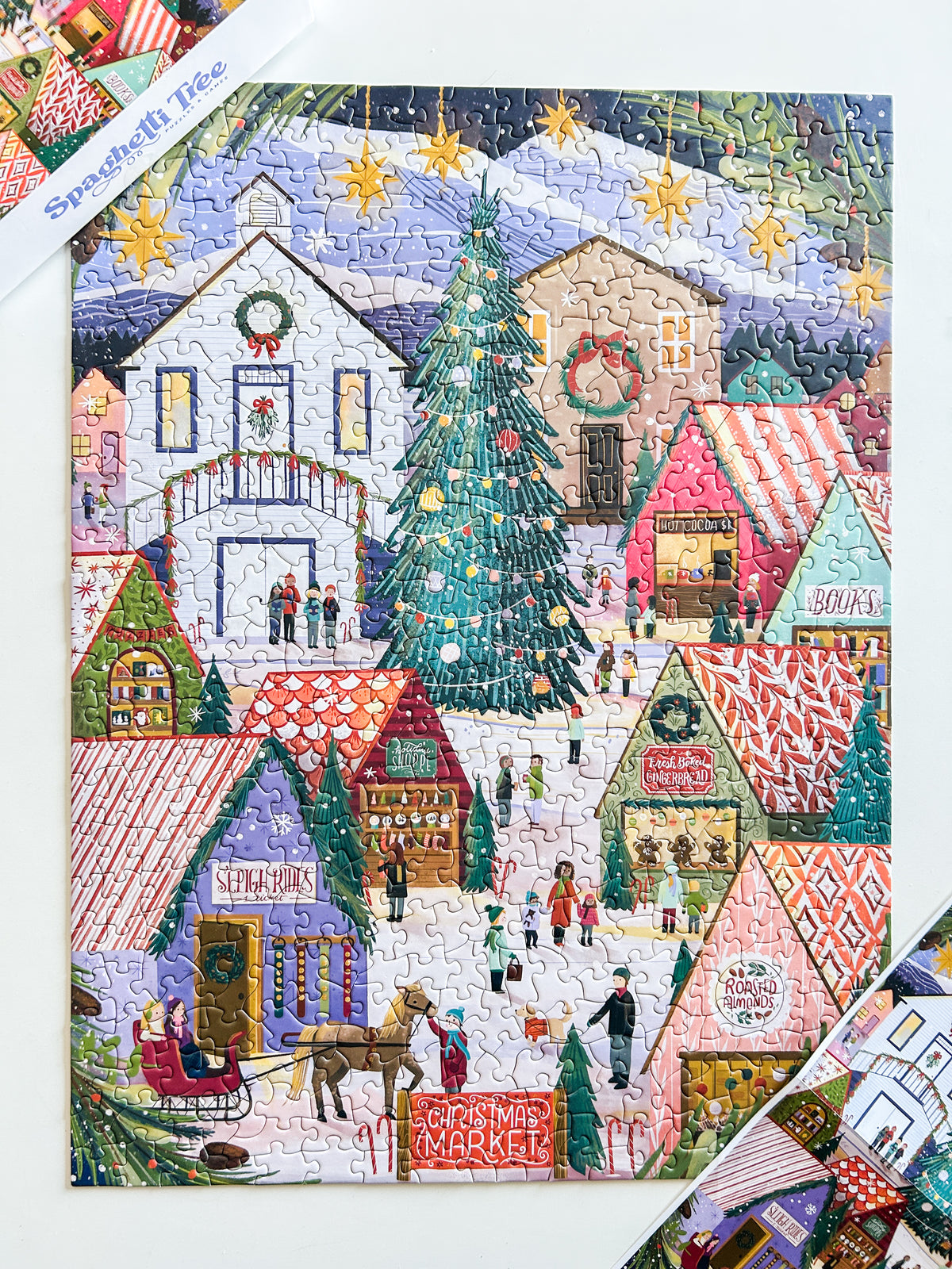 Christmas Market 500 Piece Puzzle