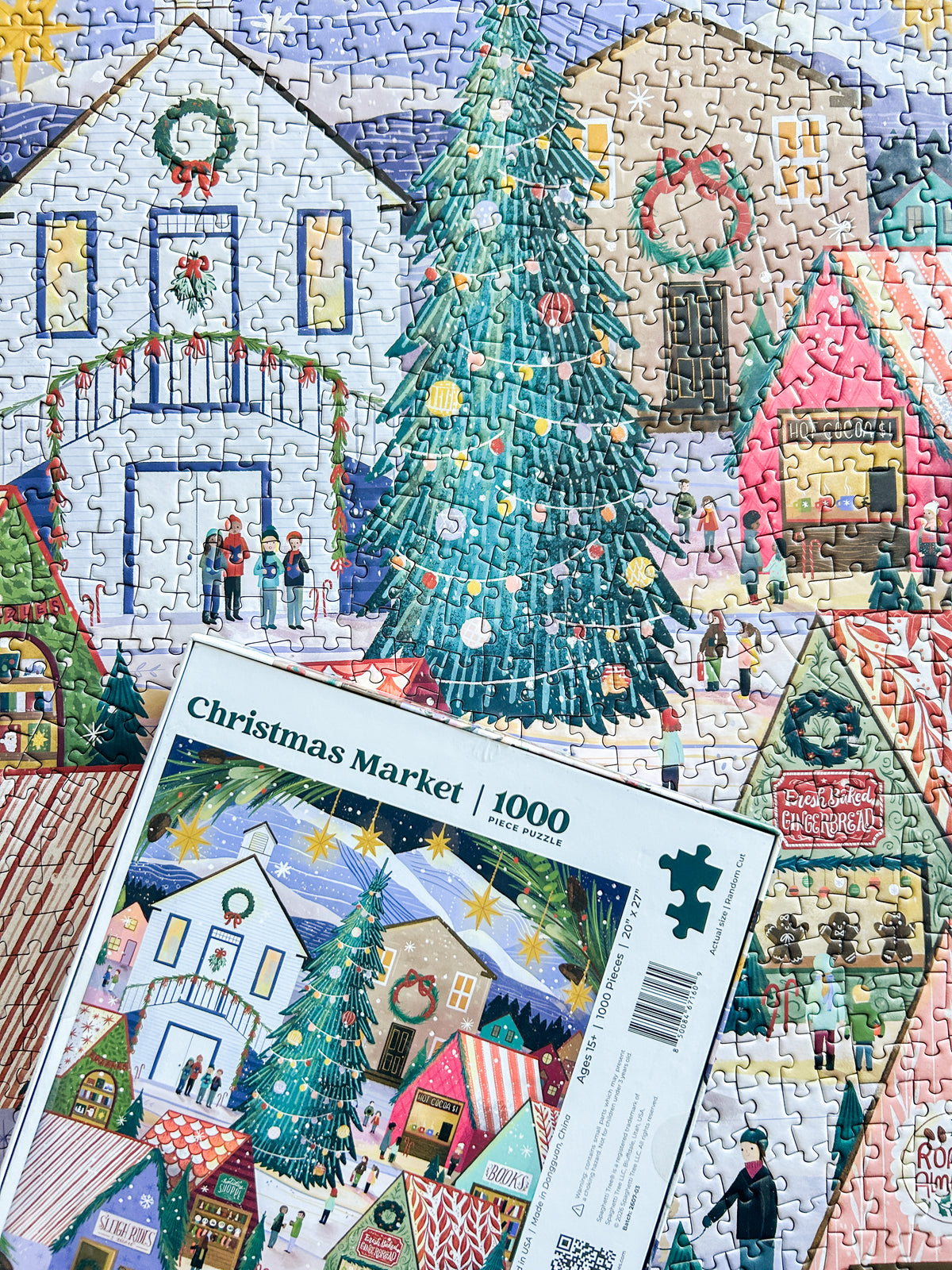 Christmas Market 1000 Pc Puzzle