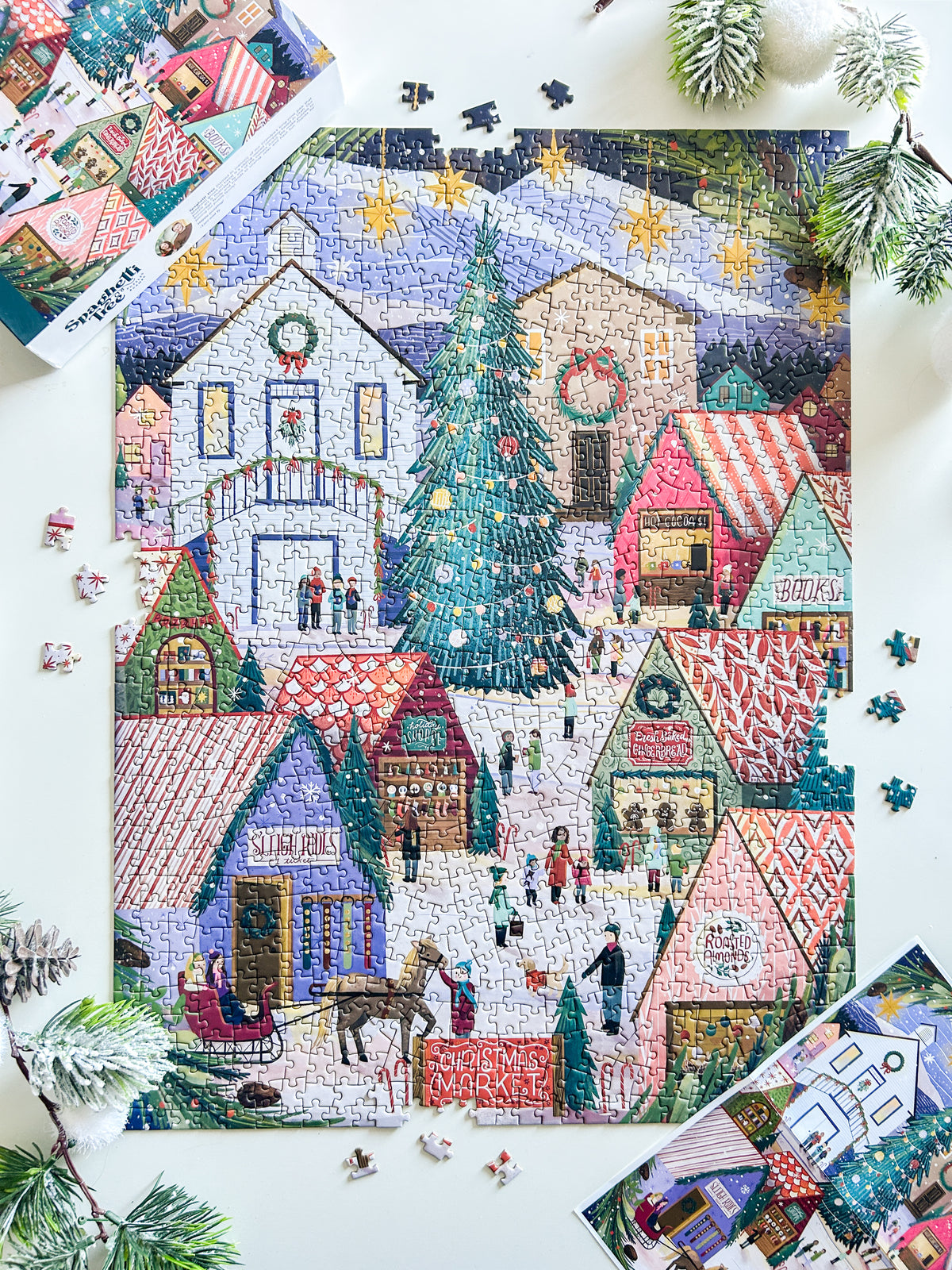 Christmas Market 1000 Pc Puzzle