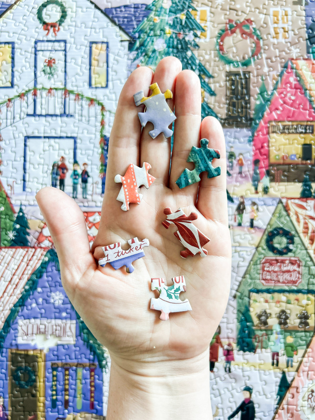 Christmas Market 1000 Pc Puzzle