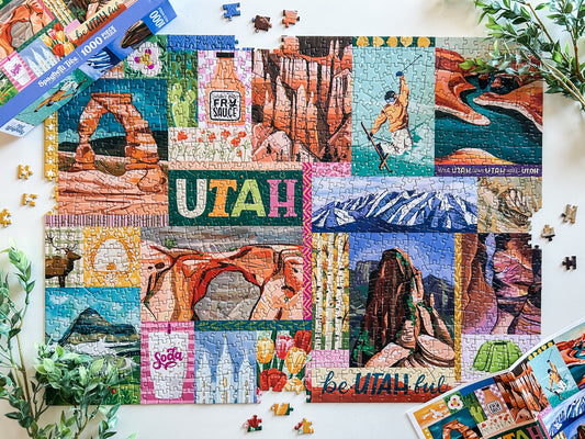 Iconic Utah 1000 Pc Puzzle
